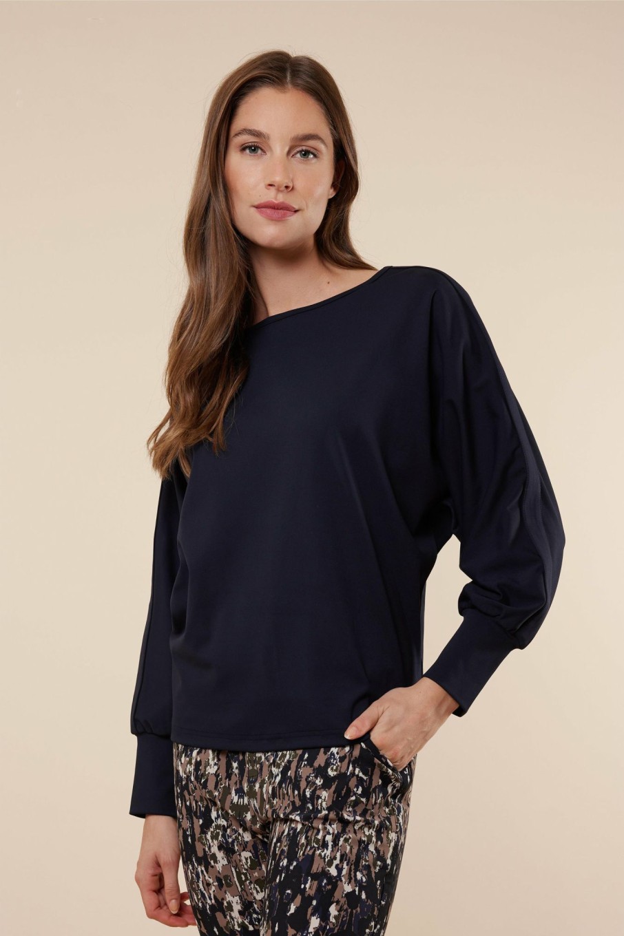 Tops & T-Shirts G-maxx  | Dalia Top Donkerblauw